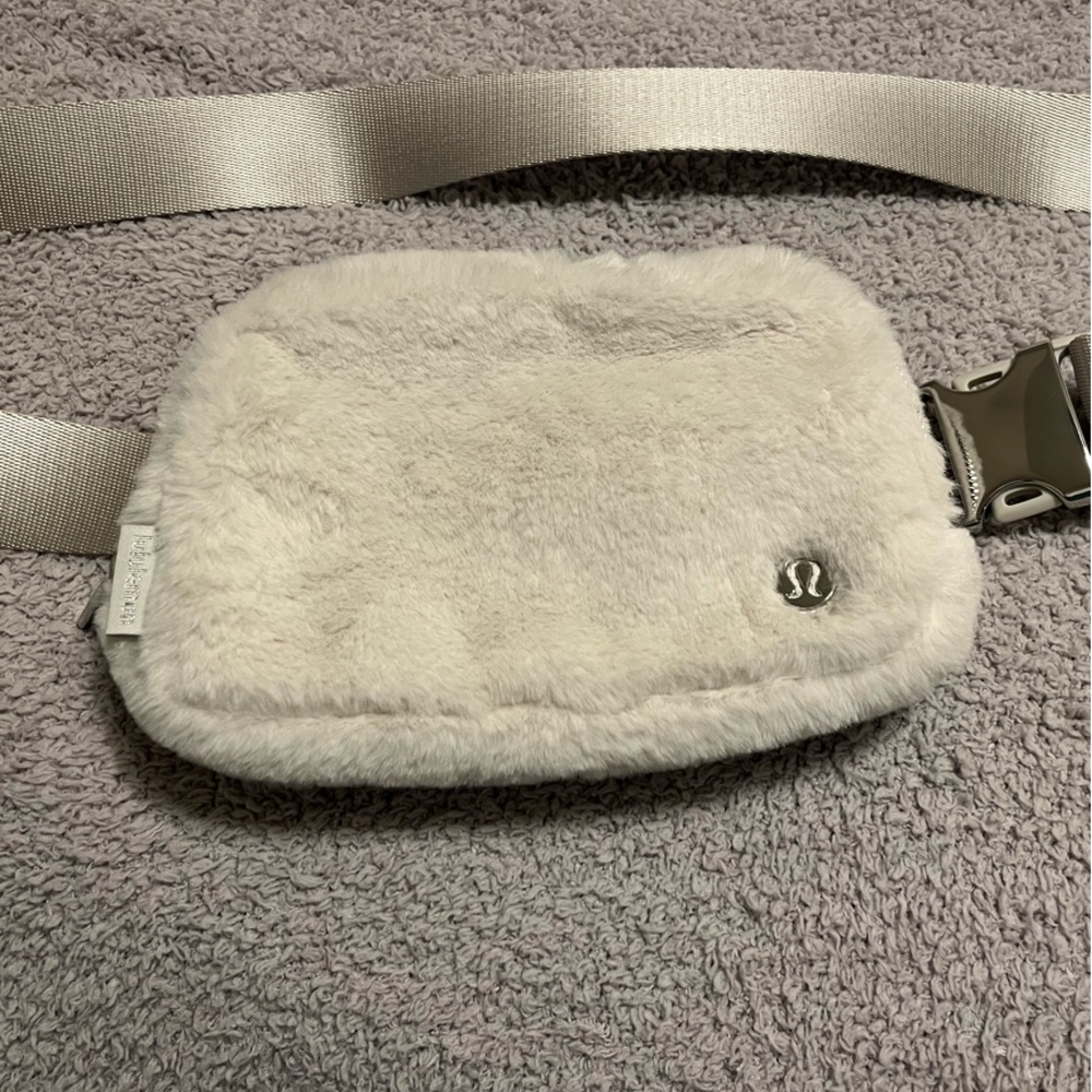 Lululemon Athletica Cream Crossbody Bag